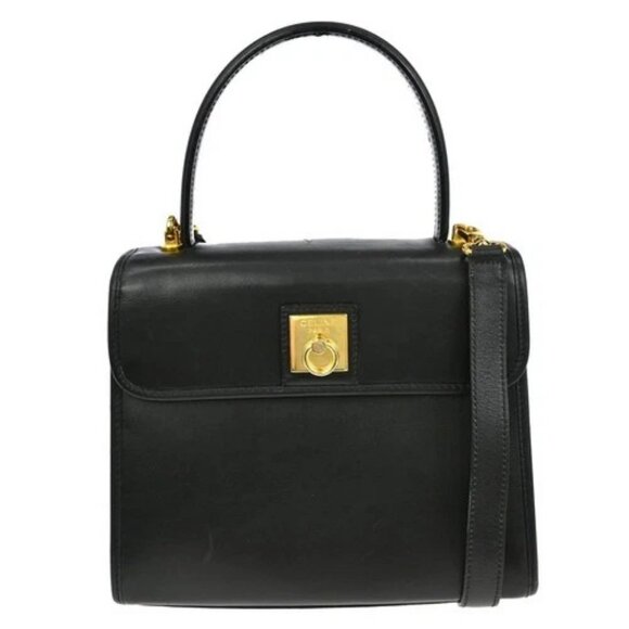 CELINE Handbags - Celine Black 2way Handbag M14 NQ03737 BNN11